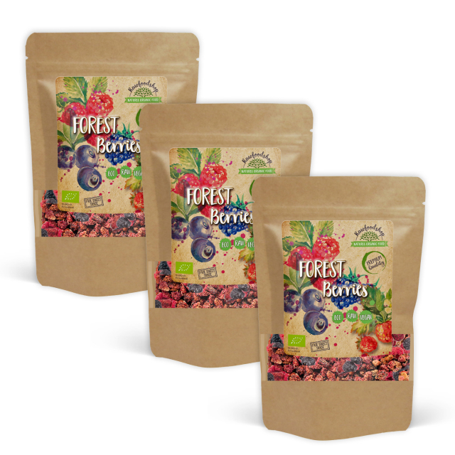Skogsbær ØKO 100g x 3 pakker