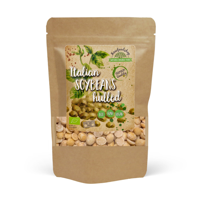 Soyabønner Skrellede ØKO 500g