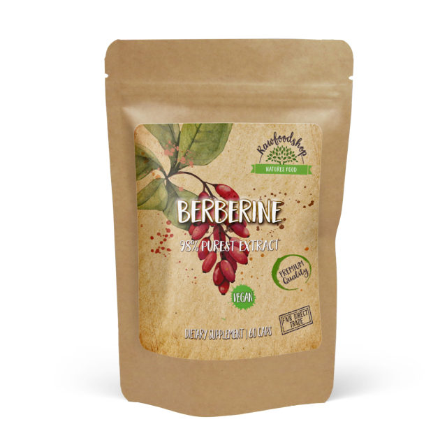 Berberine Extract 400mg 60 kapsler