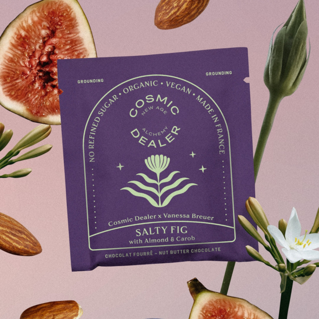 Sjokolade Salte Fiken & Mandel ØKO 20g