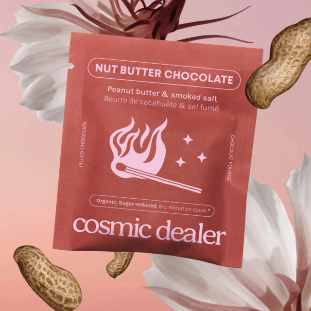 Sjokolade Peanøttsmør & Røkt Salt ØKO 20g