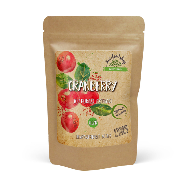 Tranebær Extract 400 mg 60 kapsler