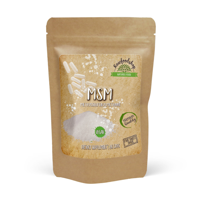 MSM 500mg 60 kapsler