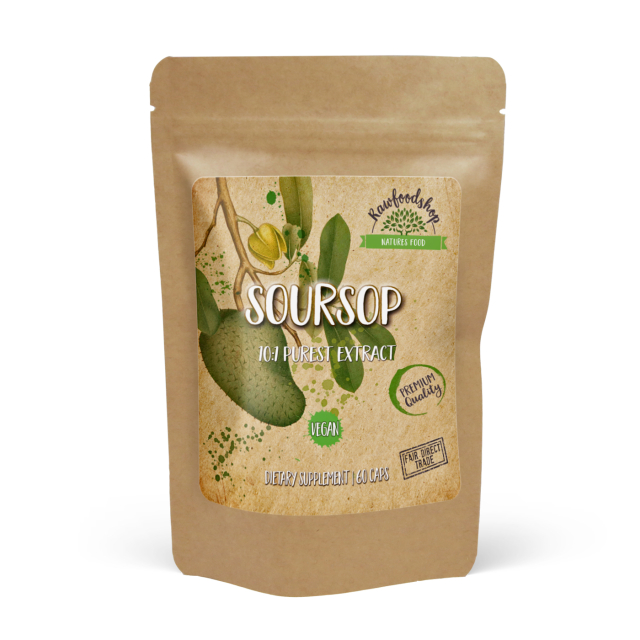 Soursop Extract 500mg 60 kapsler