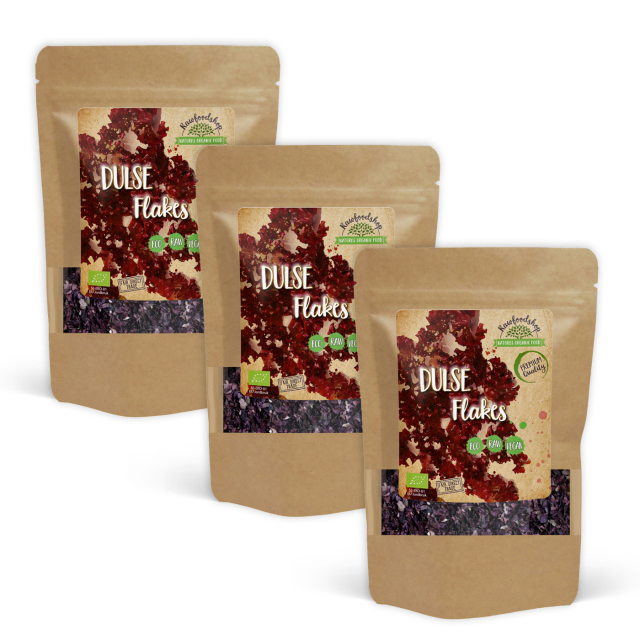 Dulse Flakes ØKO 125g x 3 pakker