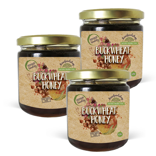 Bokhvetehonning 500g x 3 bokser