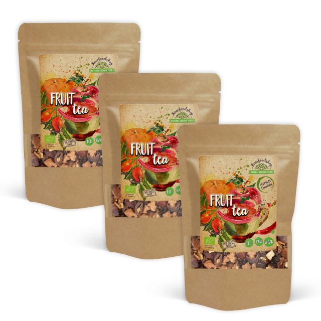 Frukt Te ØKO 100g x 3 pakker