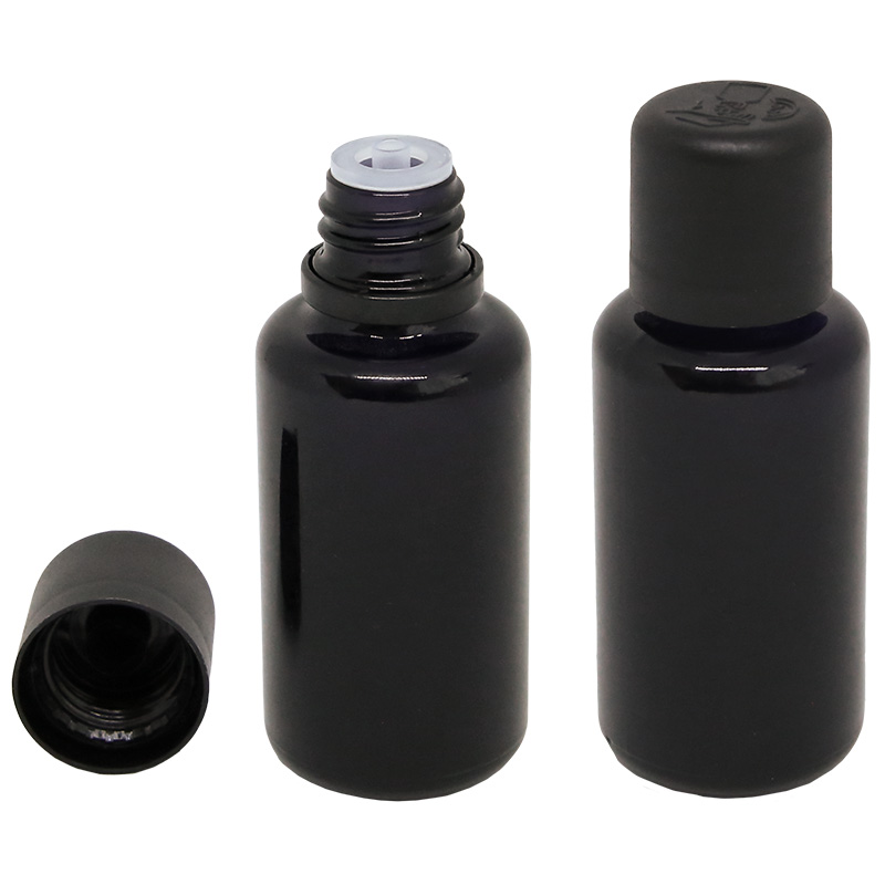 Glassflaske Mørk 30ml