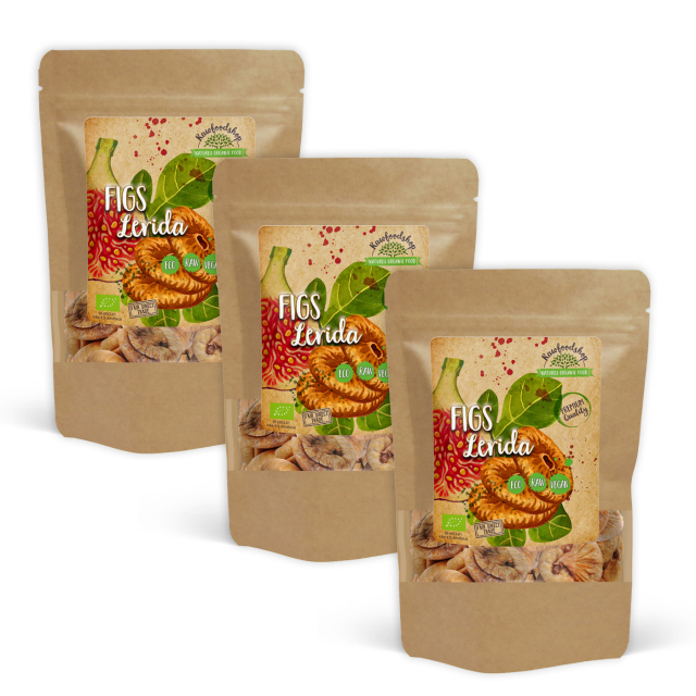 Fiken Lerida ØKO 1kg x 3 pakker