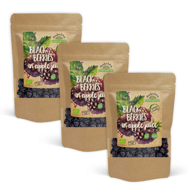 Bjørnebær ØKO 100g x 3 pakker