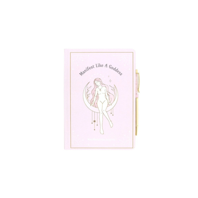 Notatbok Manifestasjon A5 med Kulepenn Rosenkvarts