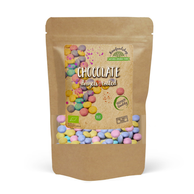 Drasjerte Sjokoladeknapper ØKO 100g