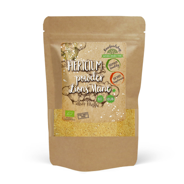 Hericium Pulver/Lion's Mane ØKO 250g