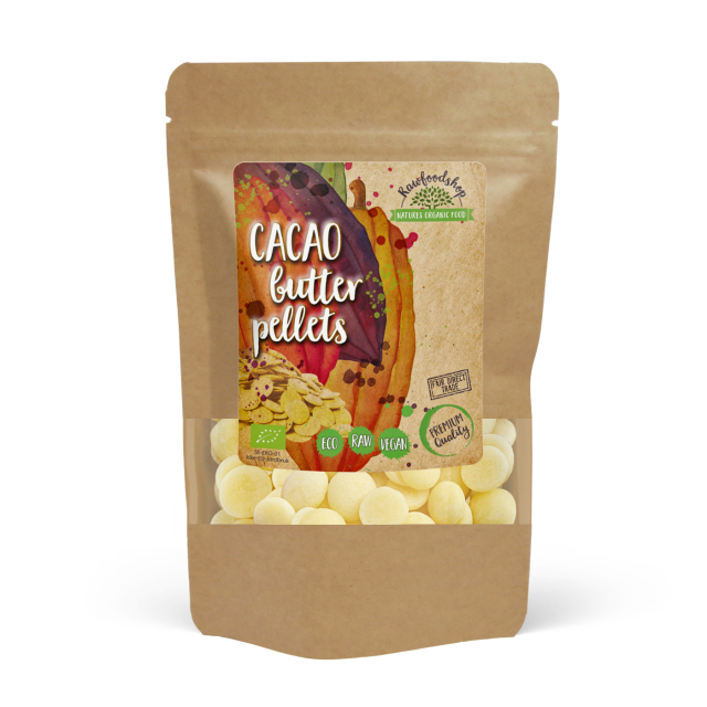 Kakaosmør Pellets RAW ØKO 500g