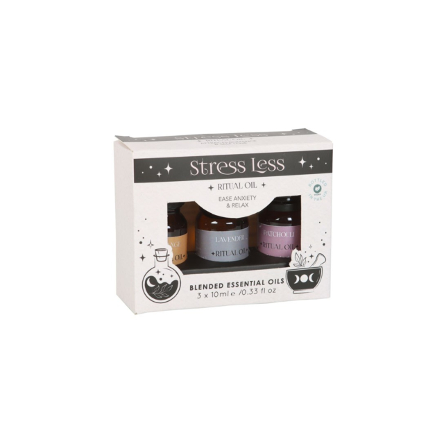 Eteriske oljer Gavesett Stress Less