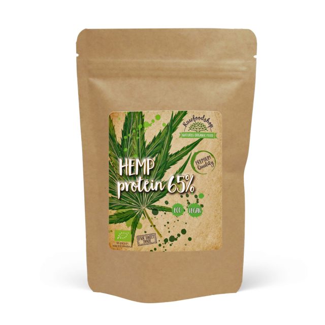 Hampaprotein 65% ØKO 500g