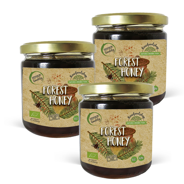 Skogshonning ØKO 500g x 3 bokser