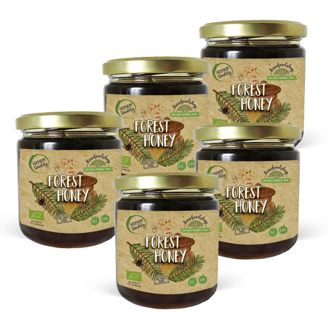 Skogshonning ØKO 500g x 5 bokser