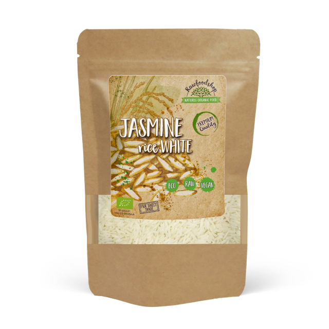 Jasminris Hvit ØKO 500g