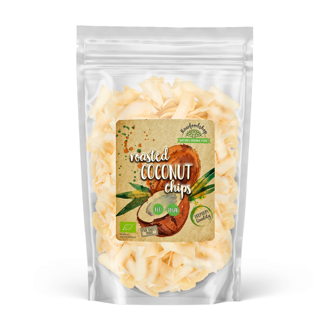 Kokosnøtt Chips Premium ristede ØKO 500g