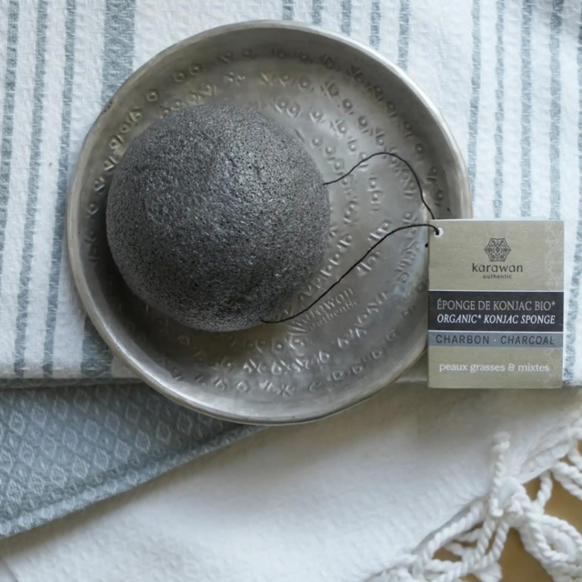 ØKO Konjac Sopp med bambuskull