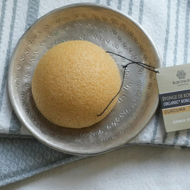 ØKO Konjac Sopp beriket med Gurkemeie