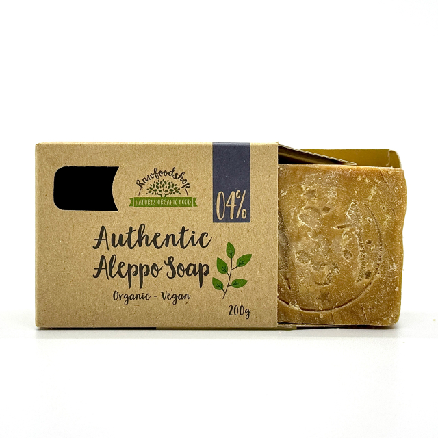 Aleppo-såpe Laurbærolje 4% ØKO 200g