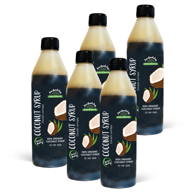 Kokossirup ØKO 500ml x 5 flasker