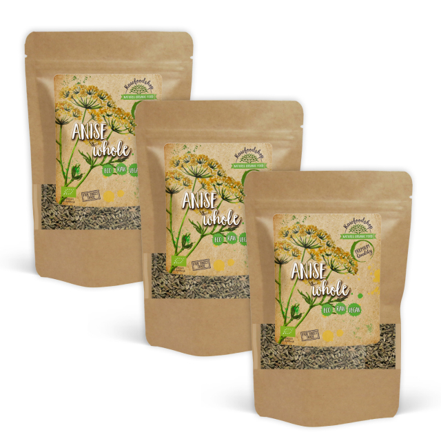 Anis Frø Hele ØKO 50g x 3 pakker
