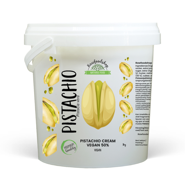 Pistasjkrem Vegansk 50% 1kg