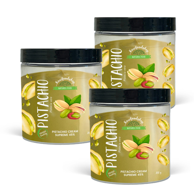 Pistasjkrem Supreme 45% 200g x 3 bokser