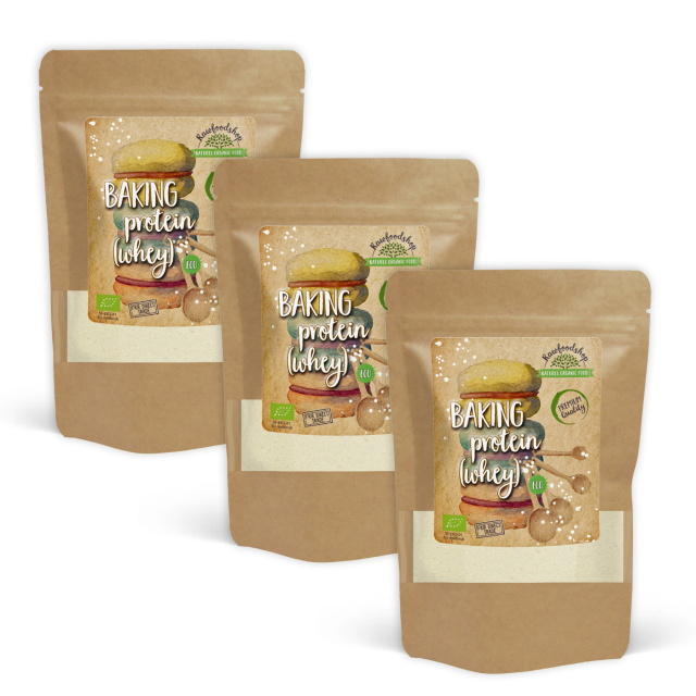 Bakeprotein ØKO 400g x 3 pakker