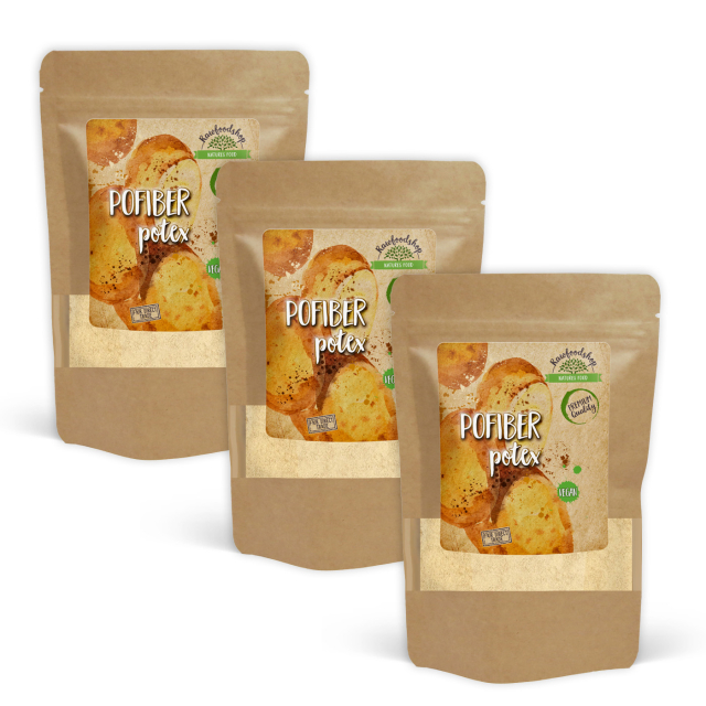 Pofiber Potex 300g x 3 pakker