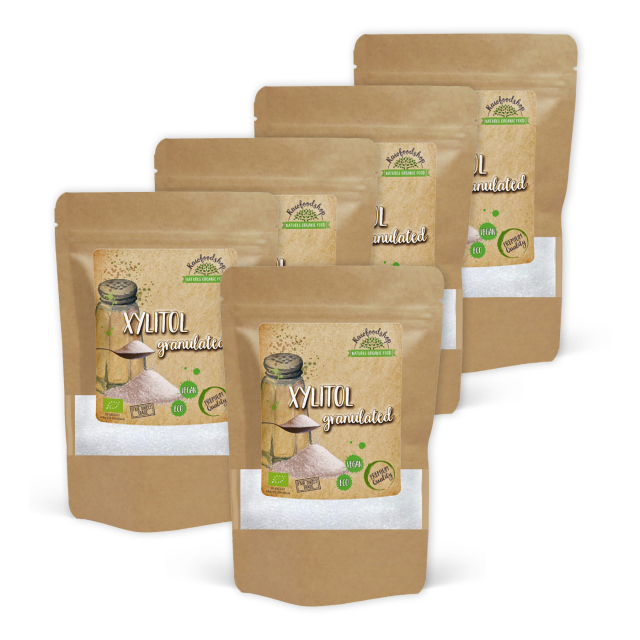 Xylitol ØKO 500g x 5 pakker