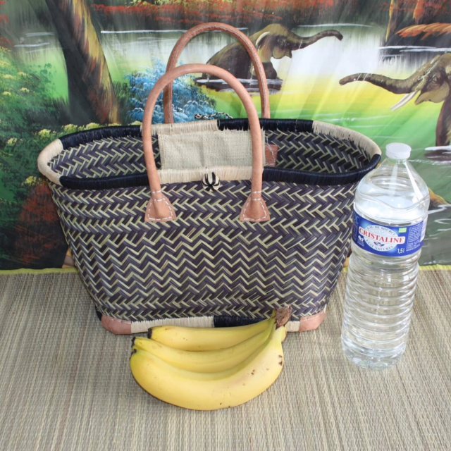 Handlenett Svart Medium