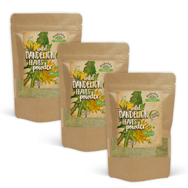 Løvetannbladpulver 100g x 3 pakker