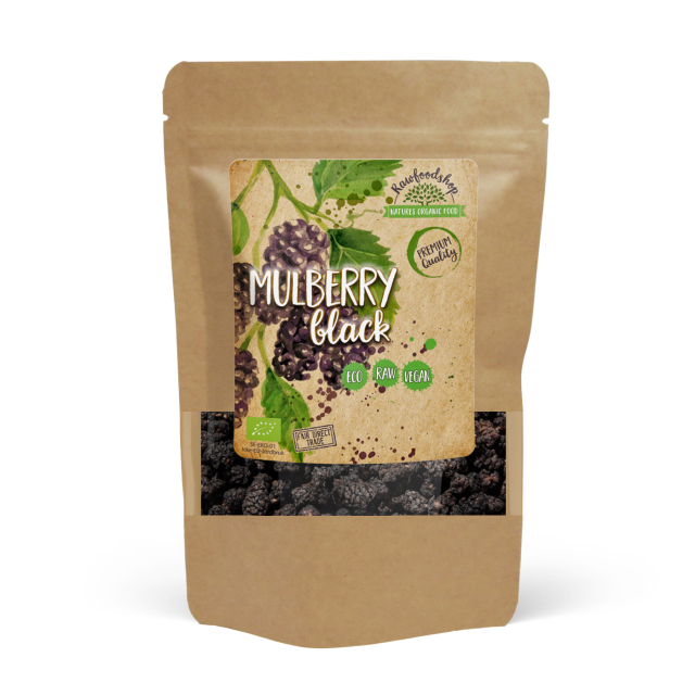 Mulbær Svarte ØKO 500g