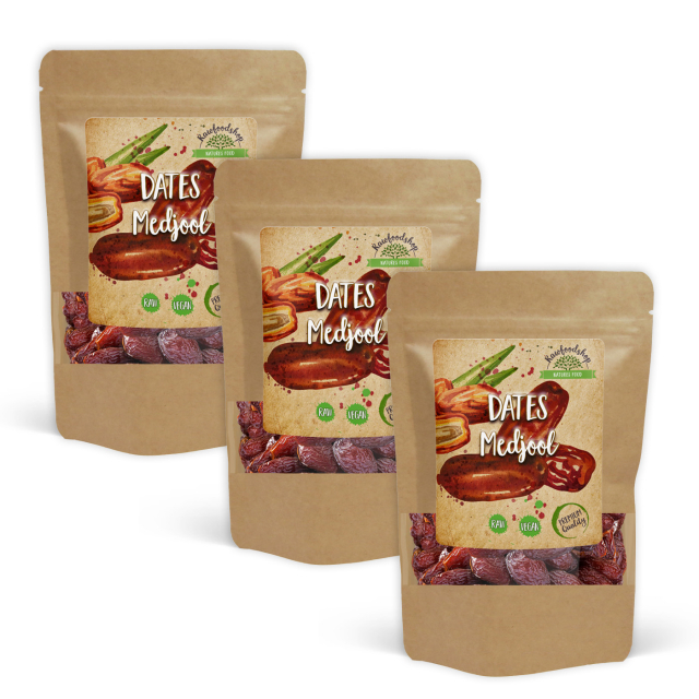Dadler Medjool 1kg x 3 pakker