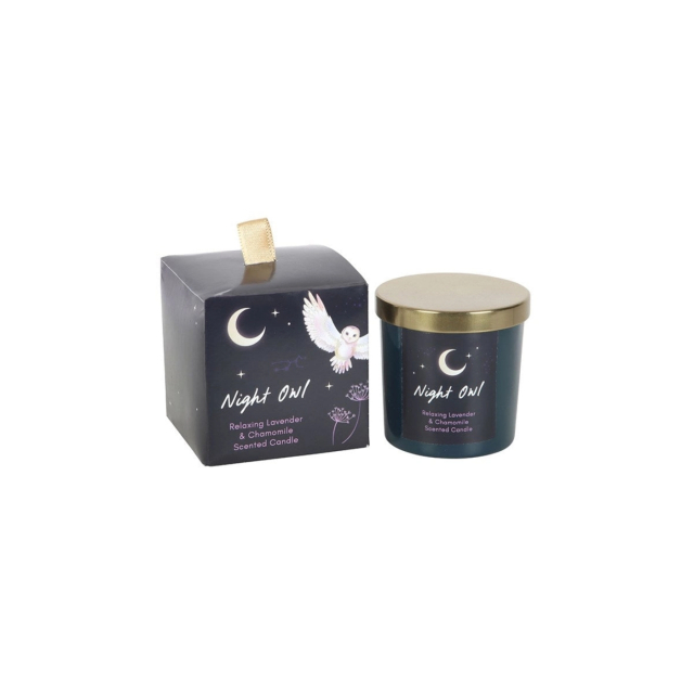 Duftlys Night Owl Lavendel & Kamille