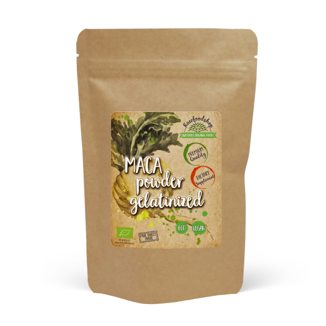 Maca Pulver Gelatinisert 5: 1 ØKO 250g