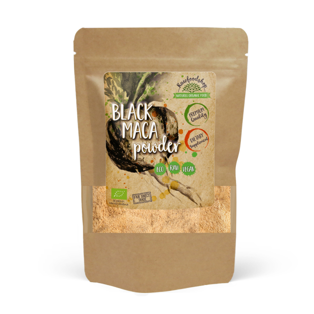 Maca Pulver Svart ØKO 500g