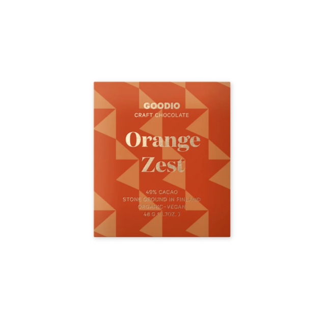 Appelsinskall Sjokolade 49% 48g