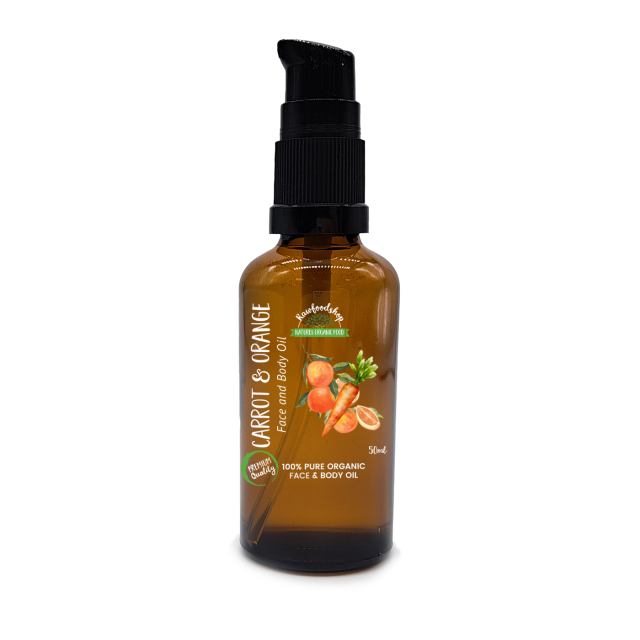 Ansikt & Kroppsolje Gulrot & Appelsin ØKO 50ml