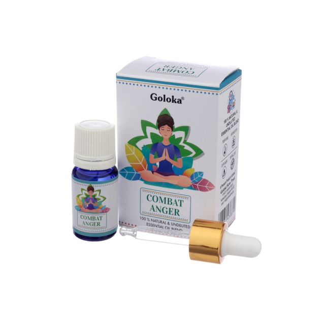 Goloka Blend Eterisk Olje Combat Anger 10ml