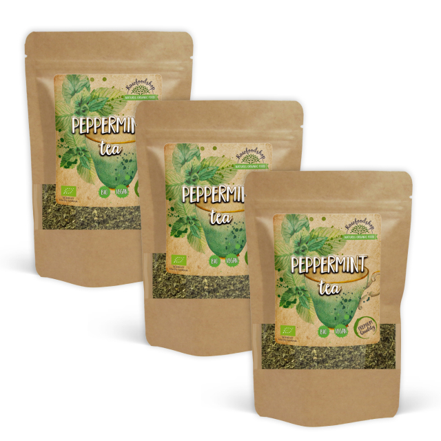 Peppermynte Te ØKO 100g x 3 pakker