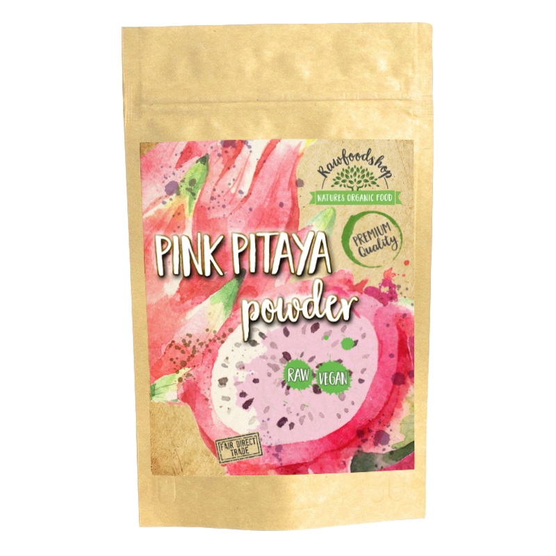 Pink Pitaya-pulver 100g