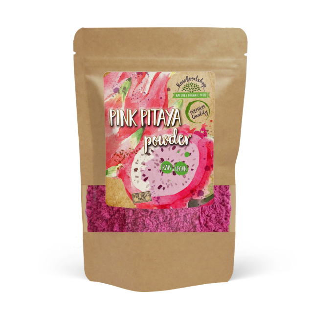 Pink Pitaya-pulver 100g