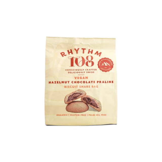 Fylte Kjeks Hasselnøtt Sjokolade Praliné ØKO 135g