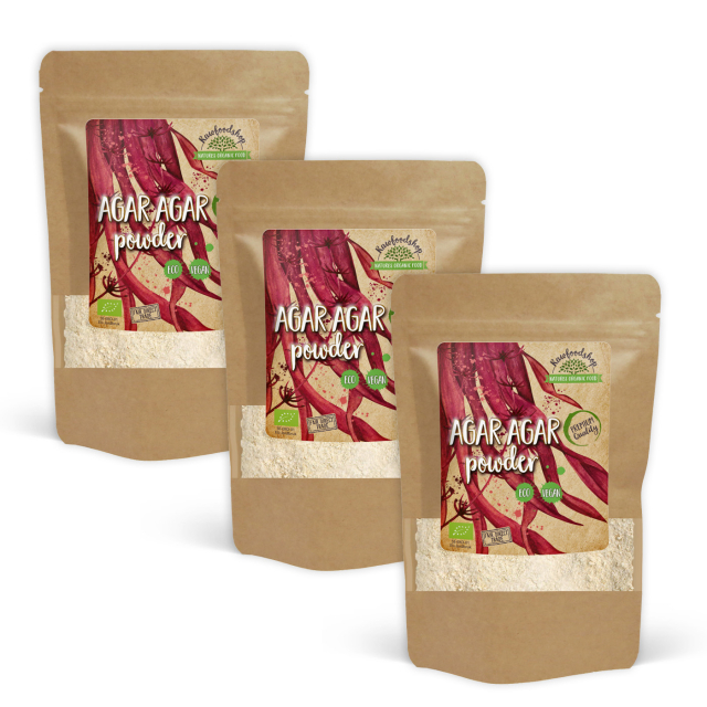 Agar Agar pulver ØKO 200g x 3 pakker