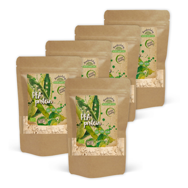 Erteprotein ØKO 1kg x 5 pakker